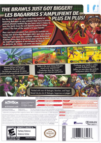 Bakugan: Defenders of the Core - Box - Back Image