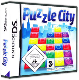 Puzzle City - Box - 3D Image