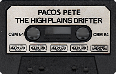 Pacos Pete: The High Plains Drifter - Cart - Front Image
