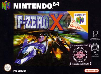 F-Zero X - Box - Front Image