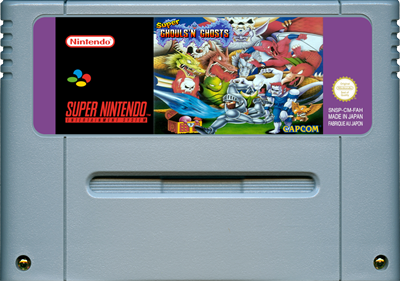 Super Ghouls 'n Ghosts - Fanart - Cart - Front Image