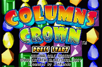 Columns Crown - Screenshot - Game Title Image