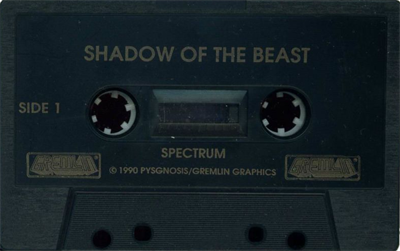 Shadow of the Beast  - Cart - Front Image
