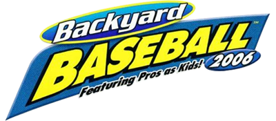 Backyard Baseball 2006 - Clear Logo Image