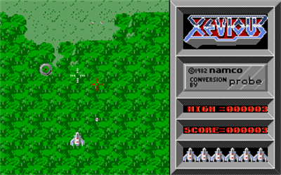 Xevious - Screenshot - Gameplay Image