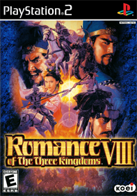 Romance of the Three Kingdoms VIII - Box - Front Image