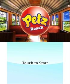 Petz Beach - Screenshot - Game Title Image