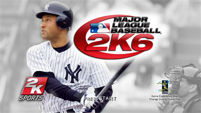 Major League Baseball 2K6 - Screenshot - Game Title Image