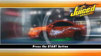 Juiced: Eliminator - Screenshot - Game Title Image