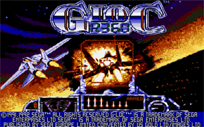 G-Loc R360 - Screenshot - Game Title Image