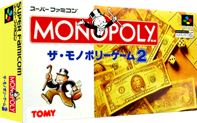 The Monopoly Game 2 - Box - 3D Image