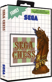 Sega Chess - Box - 3D Image