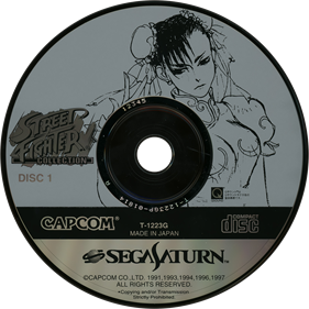 Street Fighter Collection - Disc Image