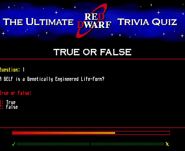 The Ultimate Red Dwarf Trivia Quiz