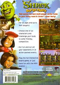 Shrek Super Party - Box - Back Image