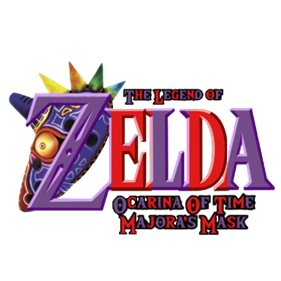 The Legend of Zelda: Ocarina of Time + Majora's Mask Randomizer - Clear Logo Image