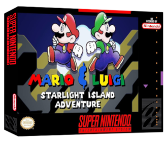 Mario & Luigi: Starlight Island Adventure - Box - 3D Image