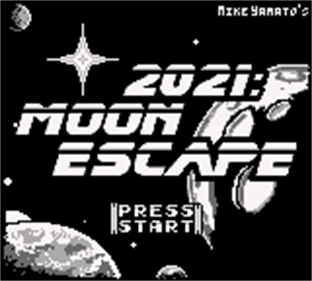 2021: Moon Escape - Screenshot - Game Title Image