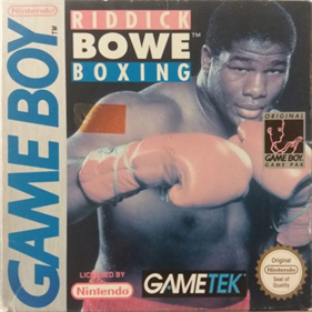 Riddick Bowe Boxing - Box - Front Image