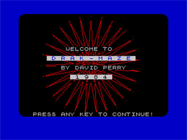 Drakmaze - Screenshot - Game Title Image