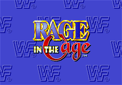 WWF Rage in the Cage - Screenshot - Game Title Image
