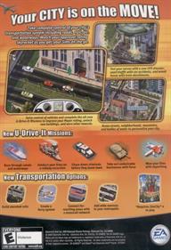 SimCity 4: Rush Hour - Box - Back Image