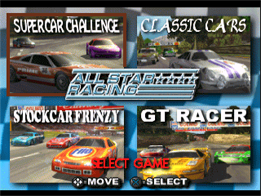 All Star Racing - Screenshot - Game Title Image