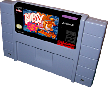 Bubsy in: Claws Encounters of the Furred Kind - Cart - 3D Image