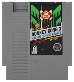 Donkey Kong 3 - Cart - Front Image