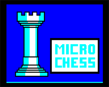 Micro-Chess - Screenshot - Game Title Image
