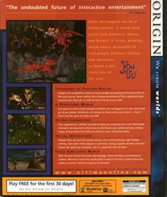 Ultima Online - Box - Back Image