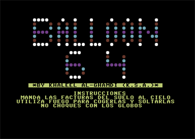 Baloon 64 - Screenshot - Game Title Image