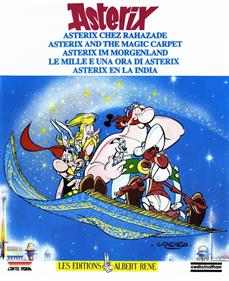 Asterix and the Magic Carpet - Advertisement Flyer - Front Image
