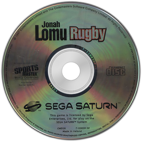 Jonah Lomu Rugby - Disc Image