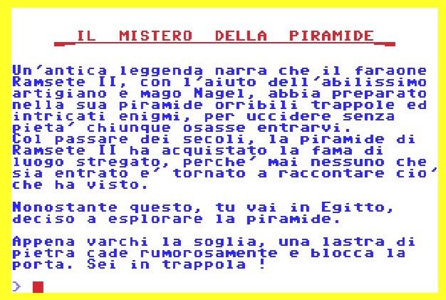 Il Mistero della Piramide