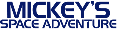 Mickey's Space Adventure - Clear Logo Image