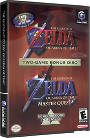 The Legend of Zelda: Ocarina of Time / Master Quest - Box - 3D Image