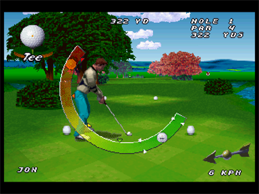 Virtual Golf - Screenshot - Gameplay Image