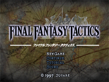 Final Fantasy Tactics - Screenshot - Game Title Image