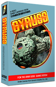 Gyruss - Box - 3D Image