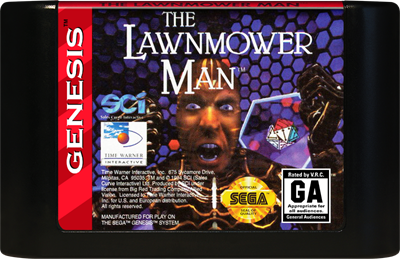 The Lawnmower Man - Cart - Front Image