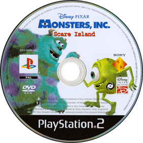 Monsters, Inc. Scare Island - Disc Image