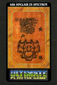Knight Lore - Box - Front - Reconstructed Image