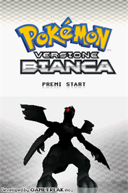 Pokémon White Version - Screenshot - Game Title Image