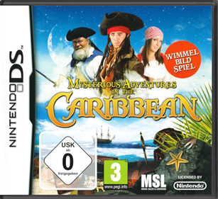 Mysterious Adventures in the Caribbean - Box - Front - Reconstructed Image