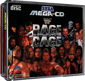 WWF Rage in the Cage - Box - 3D Image