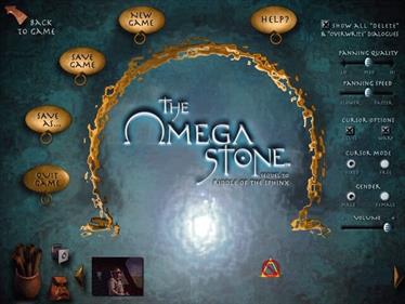 The Omega Stone  - Screenshot - Game Select Image