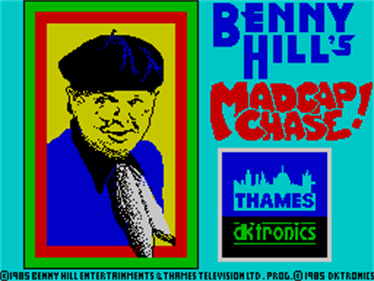 Benny Hill's Madcap Chase! - Screenshot - Game Title Image
