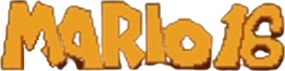 Mario 16 - Clear Logo Image