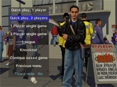 ONSIDE Complete Soccer - Screenshot - Game Title Image